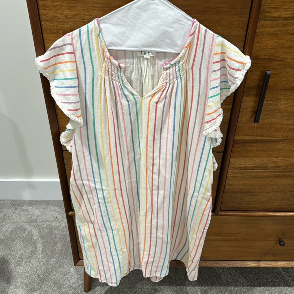THML striped dress